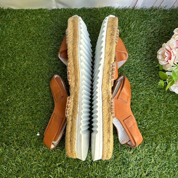 Rag & Bone 🍂🍁Giza Leather Espdrille Sandals Size 8.5 new - Picture 10 of 16